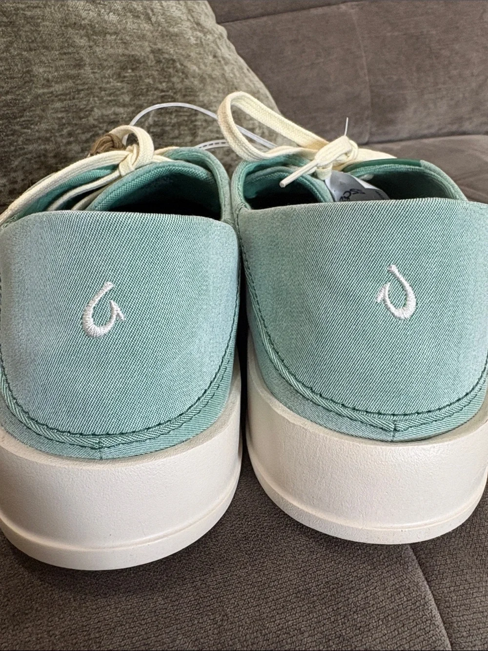 OluKai Men’s Green Bamboo Tradewind Everyday Sneakers , Size 12, NWT,